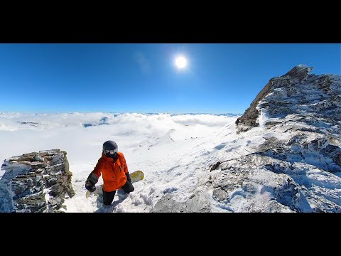My favorite freeriding slope Vorab Pign Flims/Laax