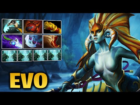 Evo - Naga Siren 7.24 Super Farm IMMORTAL Gameplay Dota2