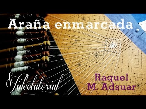 030 Framed Chandelier - Complete Bobbin Lace Course - Tutorials by Raquel M. Adsuar Bolillotuber