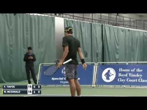 Mackenzie Mcdonald vs Francis Tiafoe Highlights CHARLOTTESVILLE 2016