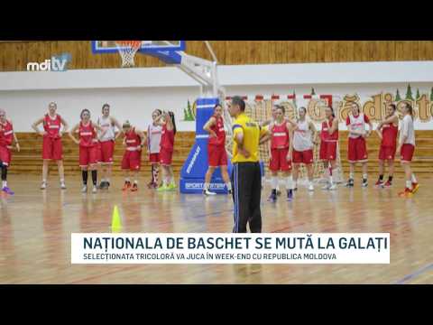 MDI TV  NATIONALA DE BASCHET SE MUTA LA GALATI