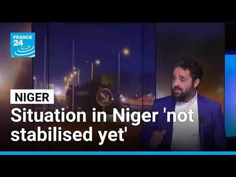 Situation in Niger 'not stabilised yet' as security forces deploy around airport