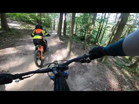 MTB,  5 Jähriger erstmal auf Flowtrail Stromberg