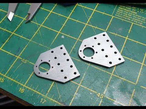 BR 9F Steam Loco 5" Gauge - Part 63 - Brake Cylinder Brackets