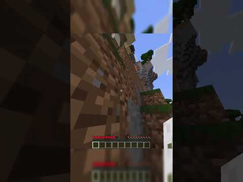 Seeing how fast I can die in a random seed part 19 #minecraft #gaming #challenge #shorts