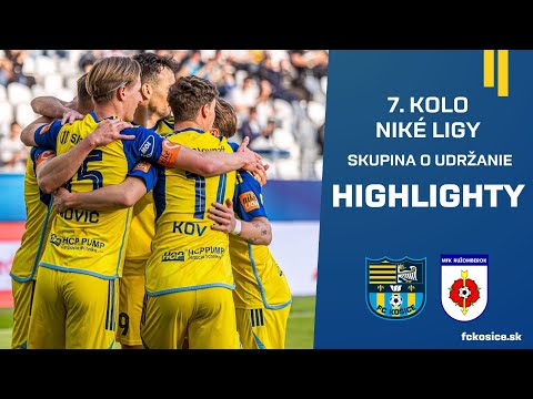 FK Futbalový Klub Kosice 3-1 MFK Ruzomberok 