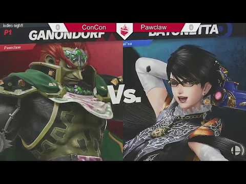 Stevens Ultimate #5 - Pawclaw (Ganondorf) vs ConCon (Bayonetta) - Winners Quarters