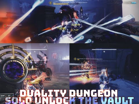 Solo Unlock The Vault Encounter on a Titan (Duality Dungeon) [Season of the Haunted]