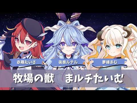 【steam版/ELDEN RING NIGHTREIGN】夜渡乙女円卓戦！牧場の獣　まルチたるむ　（Eチーム）【赤鶏たいさ】