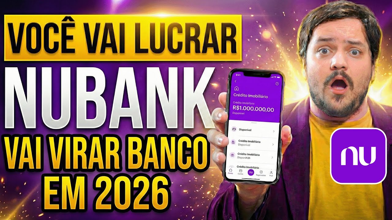 NUBANK Deixa de Ser Fintech e Vira BANCO! O Que Muda Agora?