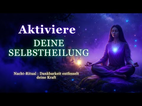 🌌 Heilmeditation durch Dankbarkeit | Einschlafen und heilen | Traumzeit