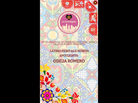 Latino Heritage Month Spotlights: Odilia Romero