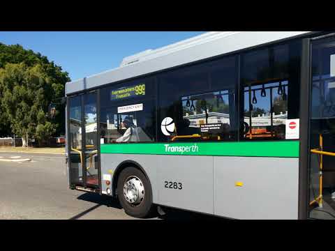 Transperth Volvo B7RLE (Volgren Optimus) TP2283 Departs Oats Street Station