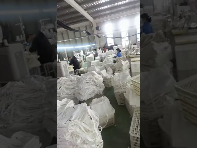 Vídeo relacionado con Genérico Bolsas de algodón reutilizables, 41 x 37 cm, lote de 20 unidades, asas largas, 140 g, ideales para compras, manualidades, comercios, promociones