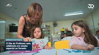 Senadores defendem valorização dos professores e melhores condições de trabalho
