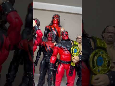 The kane collection #Kane #wwe #attitudeera #wrestlingfigures #wwf