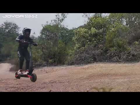 Unleashed twin 1000W beasts! JOYOR S10-S-Z dominates 60km/h slopes！
