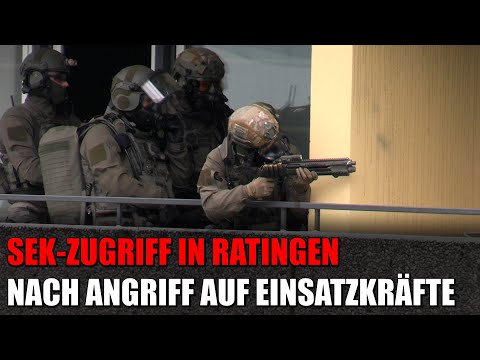 ZUGRIFF: SEK stürmt Wohnung des Täters in Ratingen | 11.05.2023