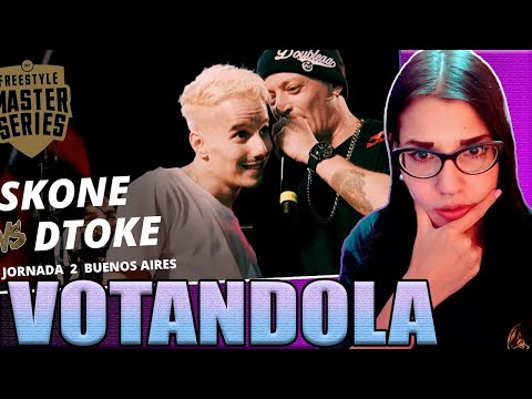 VOTO POR PRIMERA VEZ SKONE VS DTOKE | FMS INTERNACIONAL JORNADA 2 // CATDELESPACIO