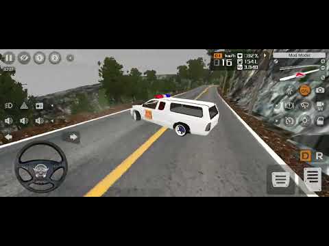 American Ambulance Rescue Driving 💥 Emergency Rescue hospital, Bus simulator indonesia New 