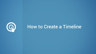 How to Create a Timeline