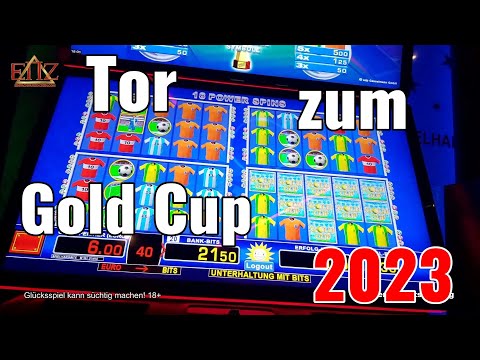 ⚽Tor zum🏆Gold Cup💯 Echte Spielothek 2023 | ENZ Merkur & Novoline