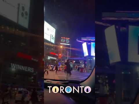 My first view ofToronto downtown