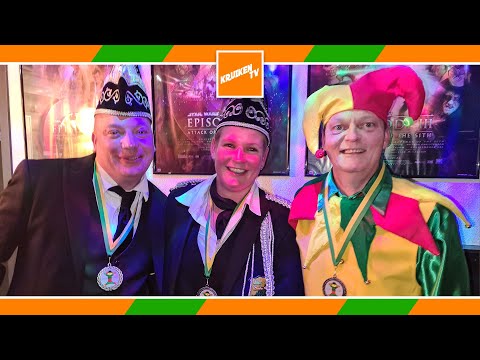 Presentatie Opper Marcel, Adjudant Cassandra en Nar Ronneke van C.V. De Roemerleppers - KruikenTv