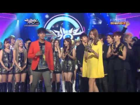 120720 Music Bank Today's Winner  SUPER JUNIOR