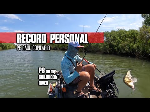 Am PESCUIT un SALAU, RECORD PERSONAL, pentru RÂUL COPILARIEI