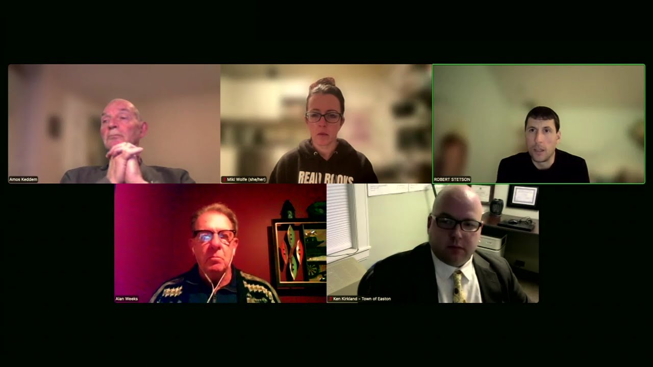 Easton Planning and Zoning Board Meeting 12/8/25