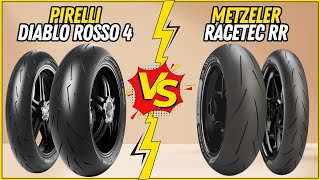 Pirelli Diablo Rosso 4 vs Metzeler Racetec RR: Sport Tire Showdown