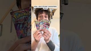 POV: 3 BOOSTERS ME4🔥😳 #cartespokemon