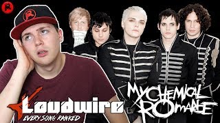 THEY RANKED EVERY MY CHEMICAL ROMANCE SONG (REACTION)