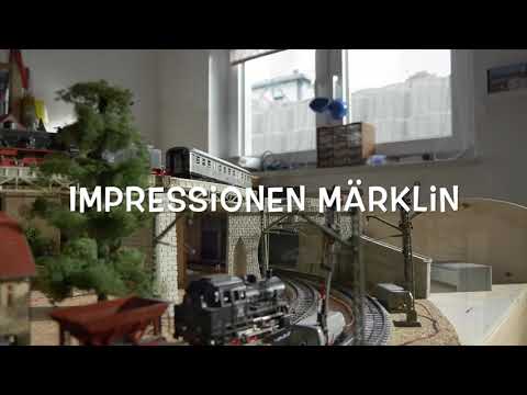 Kleine Märklin Modellbahn H0 Anlage planen - M-Gleise mit Oberleitung