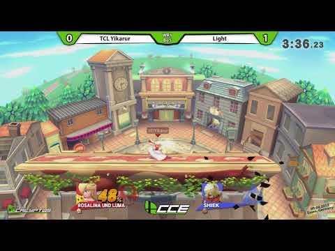 CCE Invitational - TCL Yikarur (Yoshi, Rosaluma) vs Light (Sheik) - Smash 4