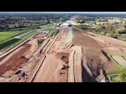 2024-10-24 B4101 Waste Lane Overbridge