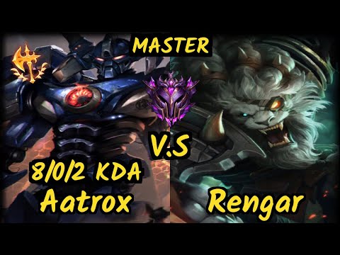 FNC Bwipo (AATROX) vs RENGAR - 8/0/2 KDA JUNGLE GAMEPLAY - EUW Ranked MASTER