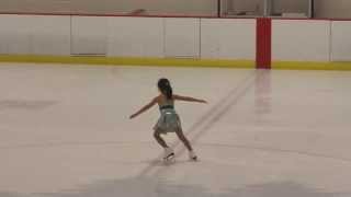 preview picture of video 'Claire Skate @ Skokie's Holiday on Ice 2012'