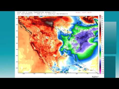 February 12, 2016 Weather Xtreme Video - Afternoon Edition