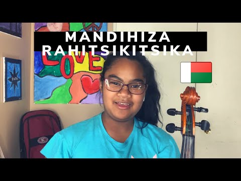Mandihiza rahitsikitsika on the Violin (The Malagasy Musician)