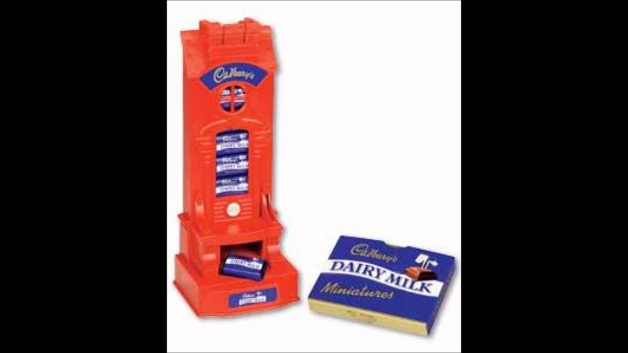 cadbury chocolate and chocolate machine money box and other Cadbury Products