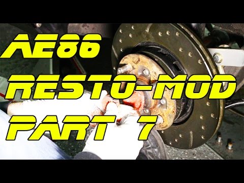 Wilwood Big Brake Upgrade | Wheel Bearing & Race Replacement | AE86 Resto-Mod Pt 7