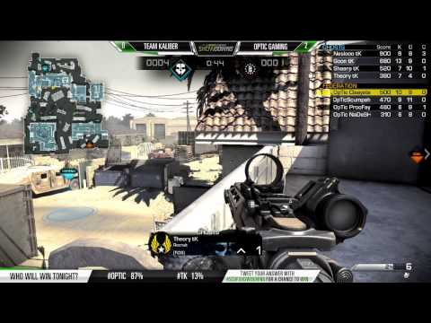 Scuf Gaming Showdowns - OpTic Gaming vs Team Kaliber - Game 3 - September 4, 2014