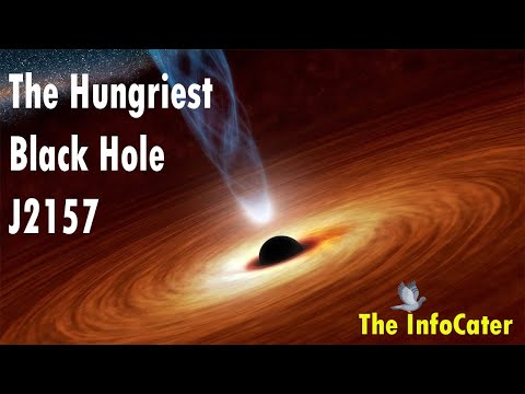 Black Hole - J2157. The Hungriest Black Hole|Hungry black hole|