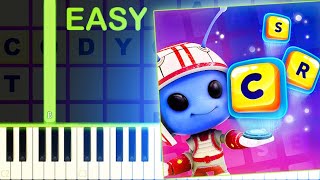 CODYCROSS THEME - EASY Piano Tutorial