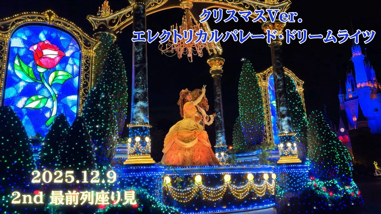 クリスマスVer. エレクトリカルパレード・ドリームライツ(Electrical Parade Dream Lights)【TDL】2025/12/9(火)