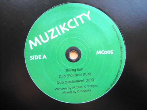 10" Side A: 1. M Diss - Rising Son / 2. M Diss - Political Dub / 3. M Diss - Parliament Dub