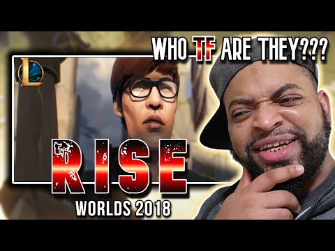 Who's This??? | RISE (ft. The Glitch Mob, Mako, and The Word Alive) | League of Legends Reaction