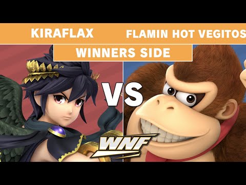 WNF EP1 - Kiraflax (Dark Pit) vs Flaming Hot Vegitos (Donkey Kong) Winners Side - Smash Ultimate